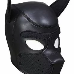 Ouch! Neopreen Masker Puppy Play - Zwart