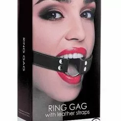 Ouch! Ring Gag Zwart