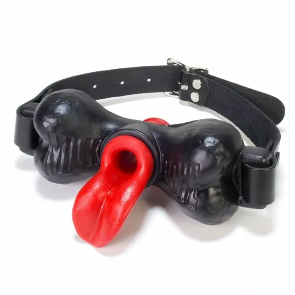 Oxballs Milkbone Gag Met Tong 6 Oxballs Milkbone Gag Met Tong - Afbeelding 6
