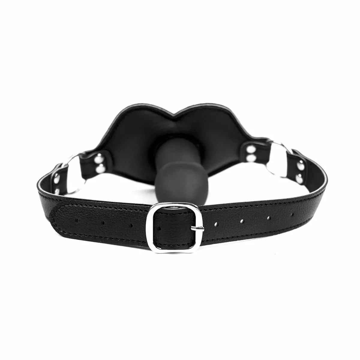 Kiotos Penis Gag Big Lips Zwart 6 Kiotos Penis Gag Big Lips Zwart - Afbeelding 6