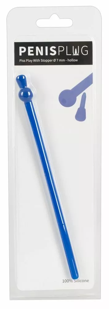 You2Toys Penisplug Piss Play Large - Blauw* 2 You2Toys Penisplug Piss Play Large - Blauw* - Afbeelding 2