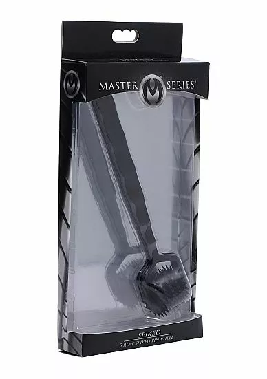 XR Brands Pinwheel 5 Wieltjes - Zwart 2 XR Brands Pinwheel 5 Wieltjes - Zwart - Afbeelding 2