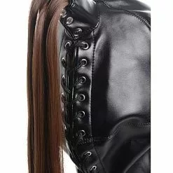 XR Brands Ponytail Bondage Masker 5 XR Brands Ponytail Bondage Masker -Lingerie Setjes Verkoopwinkel ponytail bondage masker 3