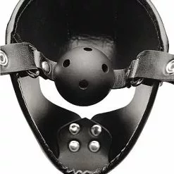 Master Series Puppy Play Masker Met Ballgag -Lingerie Setjes Verkoopwinkel puppy play masker met ballgag gag
