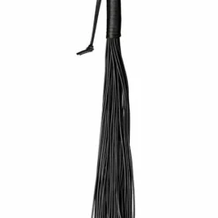 Kiotos PVC Zweep Met Leren Handvat