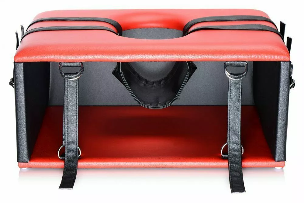 XR Brands Queening/Kinging Chair - Facesitting Stoel 2 XR Brands Queening/Kinging Chair - Facesitting Stoel - Afbeelding 2