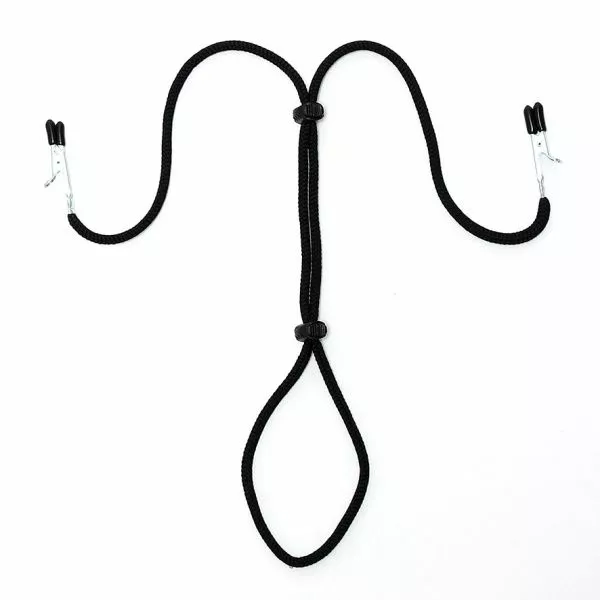 Rimba Tepelklemmen Met Penis Koord 1 Rimba Tepelklemmen Met Penis Koord