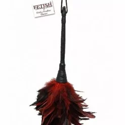 Fetish Fantasy Series Rood Zwarte Veer - Fetish Fantasy