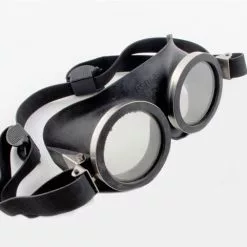 Mister B Rubberen Plasbril - Zwart