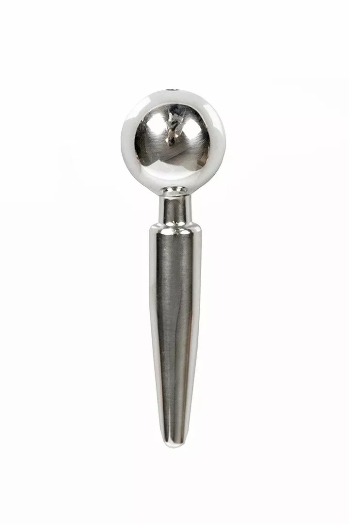 Kiotos RVS Open Penis Plug Topper Smart 1 Kiotos RVS Open Penis Plug Topper Smart