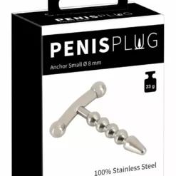 RVS Penisplug Ankervorm - Small 8 RVS Penisplug Ankervorm - Small -Lingerie Setjes Verkoopwinkel rvs penisplug ankervorm small verpakt