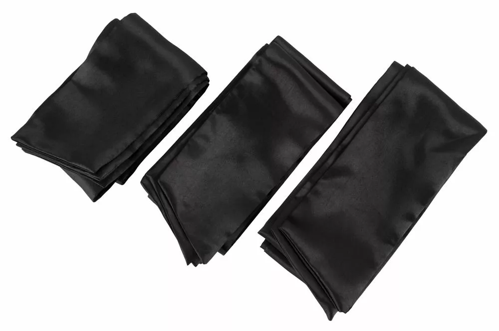 Bad Kitty Satijnen Linten Set - Zwart 1 Bad Kitty Satijnen Linten Set - Zwart