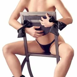 Bad Kitty Satijnen Linten Set - Zwart 10 Bad Kitty Satijnen Linten Set - Zwart -Lingerie Setjes Verkoopwinkel satijnen linten set zwart vb