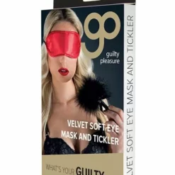 Guilty Pleasure Set Met Satijnen Oogmasker En Kietelaar -Lingerie Setjes Verkoopwinkel setje3
