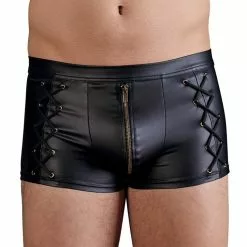 NEK Sexy Heren Boxer Met Rits - Zwart-S