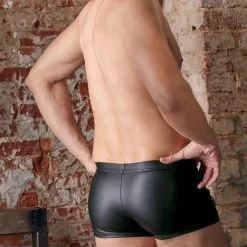 NEK Sexy Heren Boxer Met Rits - Zwart-S 17 NEK Sexy Heren Boxer Met Rits - Zwart-S -Lingerie Setjes Verkoopwinkel sexy heren boxer met rits zwart sfeer ak