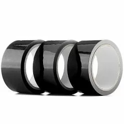 Ouch! Set Van 3 Rollen Bondagetape - Zwart - 3 X 20 Meter