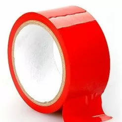 Ouch! Niet Klevende Rode Bondagetape - 20 Meter