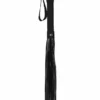 Ouch! Zwarte Flogger Kunstleer - 54 Cm