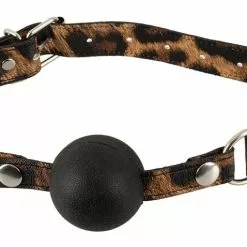Excellent Power Siliconen Ball Gag Leopard Look