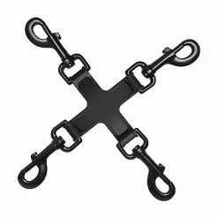 Kink By Doc Johnson Siliconen Hogtie Kink - Zwart