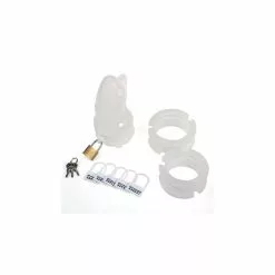 BLACK LABEL Siliconen Kuisheidskooi Birdlocked - Transparant -Lingerie Setjes Verkoopwinkel siliconen kuisheidskooi birdlocked transparant cp