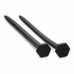 Master Series Siliconen Sounds Spijker En Schroef Model - Zwart -Lingerie Setjes Verkoopwinkel siliconen sounds spijker en schroef model zwart ok