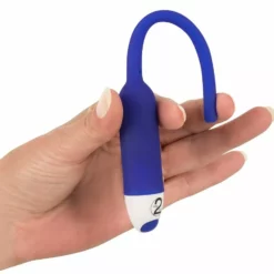 You2Toys Siliconen Vibrerende Dilator - Blauw -Lingerie Setjes Verkoopwinkel siliconen vibrerende dilator blauw buigzaam