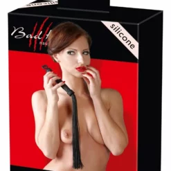 Bad Kitty Siliconen Zweep Met Hartje -Lingerie Setjes Verkoopwinkel siliconenzweepje5