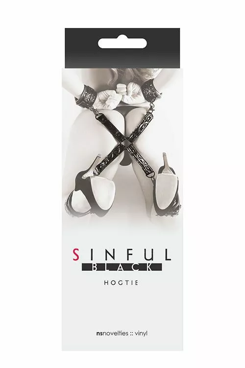 Sinful Hogtie - Zwart 2 Sinful Hogtie - Zwart - Afbeelding 2