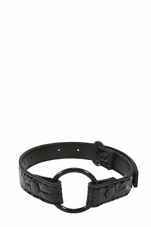 Sinful O-Ring Gag - Zwart 1 Sinful O-Ring Gag - Zwart