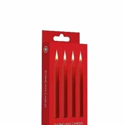 Ouch! SM Kaarsen 4-Pack - Rood 7 Ouch! SM Kaarsen 4-Pack - Rood -Lingerie Setjes Verkoopwinkel sm kaarsen 4 pack rood kaars