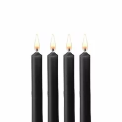Ouch! SM Kaarsen 4-Pack - Zwart