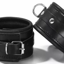 Spartan Steel Smalle Slaven Polsboeien Zwart/Zwart - 6.00 Cm