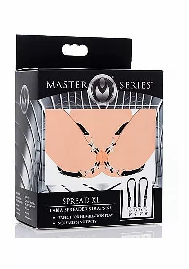 Master Series Spreader Straps Spread XL Labia 2 Master Series Spreader Straps Spread XL Labia - Afbeelding 2