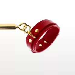 Taboom Spreidstang Met Enkelboeien - Goud/rood -Lingerie Setjes Verkoopwinkel spreidstang met enkelboeien goud rood 4