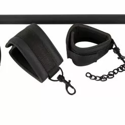 Fetish Collection Spreidstang Met Hand En Enkelboeien - Zwart