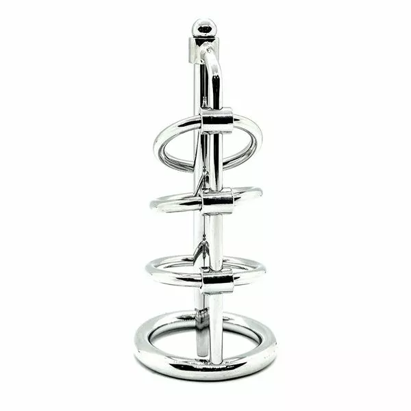 Spartan Steel Stainless Steel Chastity Device - Curator - 45 Mm 4 Spartan Steel Stainless Steel Chastity Device - Curator - 45 Mm - Afbeelding 4