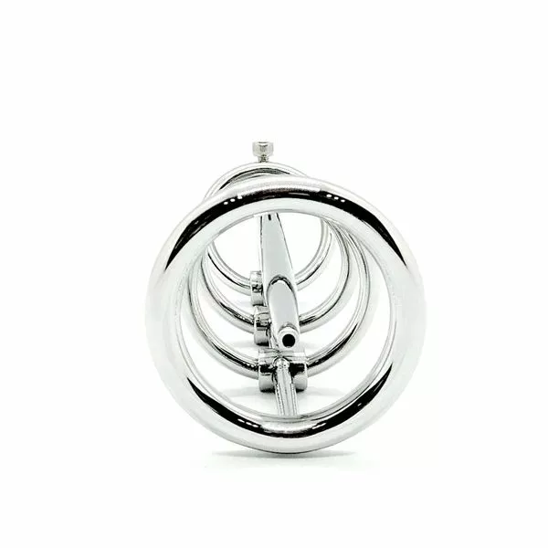 Spartan Steel Stainless Steel Chastity Device - Curator - 50 Mm 2 Spartan Steel Stainless Steel Chastity Device - Curator - 50 Mm - Afbeelding 2