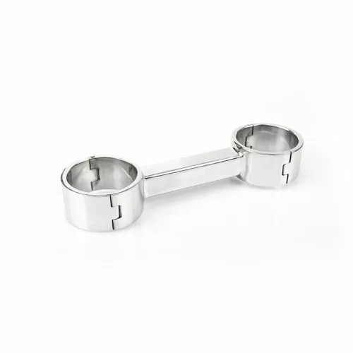 Spartan Steel Stalen Handboeien - Zilver-M 1 Spartan Steel Stalen Handboeien - Zilver-M