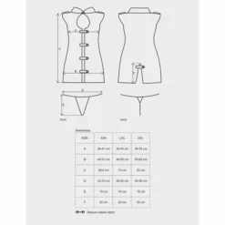 Obsessive Verleidelijk Stewardess Kostuum-S/M 15 Obsessive Verleidelijk Stewardess Kostuum-S/M -Lingerie Setjes Verkoopwinkel stewardess eng 1