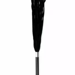 Rimba Suède Flogger Met Glazen Handvat -Lingerie Setjes Verkoopwinkel suede flogger met glazen handvat 2