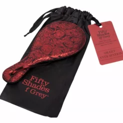 Fifty Shades Of Grey Sweet Anticipation Ronde Paddle - Rood -Lingerie Setjes Verkoopwinkel sweet anticipation round paddle5