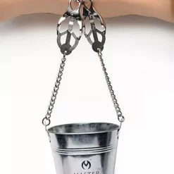 Master Series Tepel En Vagina Klemmen Met Emmer