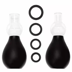 Ouch! Tepel Erectie Setje - Zwart