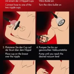 Vibrerende Tepel Zuigers - Bad Kitty -Lingerie Setjes Verkoopwinkel tepelzuigers6