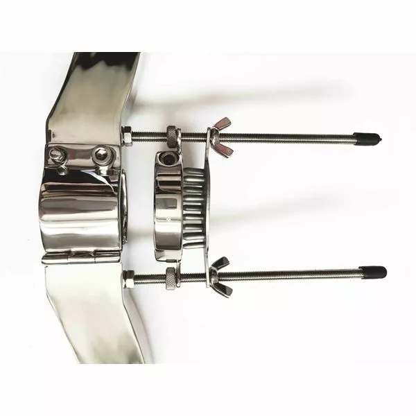 BLACK LABEL The Humbler Steel BDSM Humility Device 2 BLACK LABEL The Humbler Steel BDSM Humility Device - Afbeelding 2