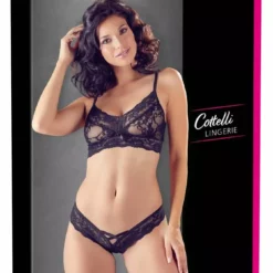Cottelli Collection Trendy BH En String-S/M -Lingerie Setjes Verkoopwinkel trendy bh en slip verpakking