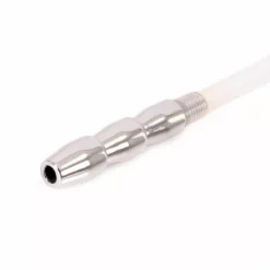 Kiotos Urehral Catheter Met Geribbelde Plug - L 9 Kiotos Urehral Catheter Met Geribbelde Plug - L -Lingerie Setjes Verkoopwinkel urehral catheter met geribbelde plug l close