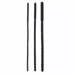 Kiotos Urethral Sound Set Met Schroefdraad - Zwart